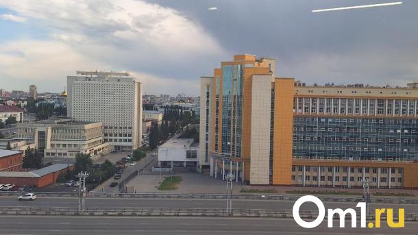 К Омску приближается буря: сильный град, ливни и шквалистый ветер