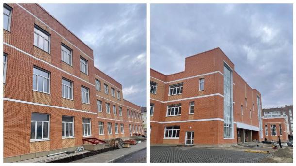 В Новосибирском районе подошло к завершению строительство еще одной школы по нацпроекту