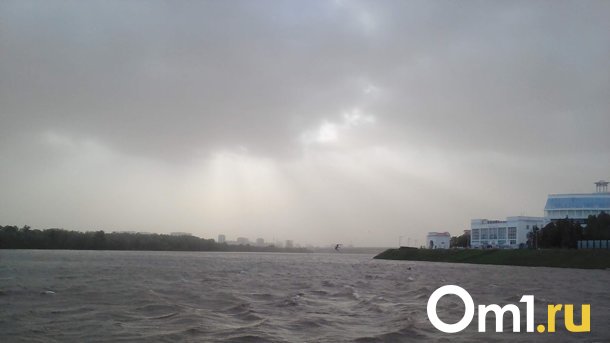 Неделя в Омске начнётся с бури и града