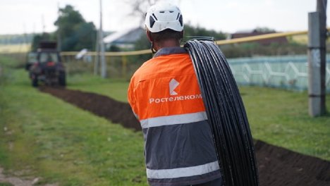 «Ростелеком» в Омской области подключил к оптике село Чекрушево