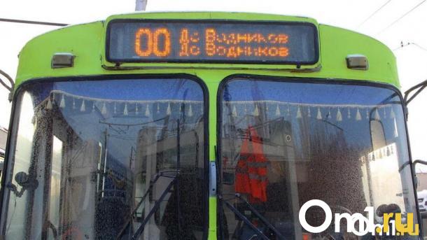 В Омске изменили маршрут троллейбуса № 16 из-за ремонтных работ