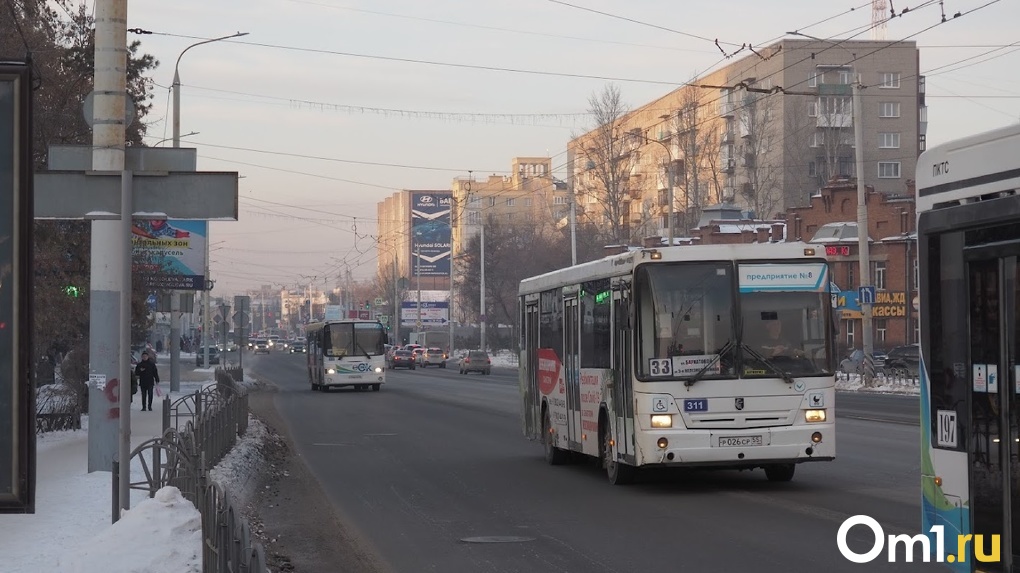 В мэрии рассказали, почему 1 января в Омске было мало автобусов