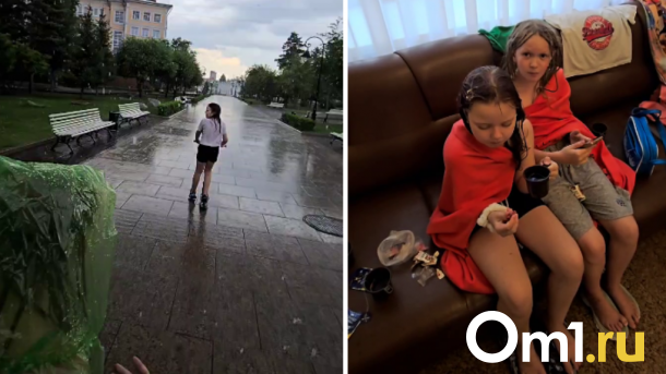 Впустили и напоили чаем: работники омского музея спасли детей от непогоды