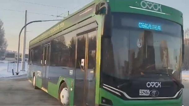 В Омске прошла обкатка нового участка троллейбусной сети на Левобережье