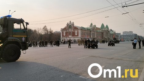В Новосибирске прошла репетиция парада Победы 2023. ФОТО
