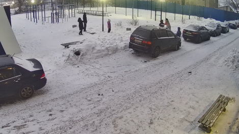 Жительница Новосибирска прилюдно схватила за шею и окунула в сугроб семилетнего ребёнка