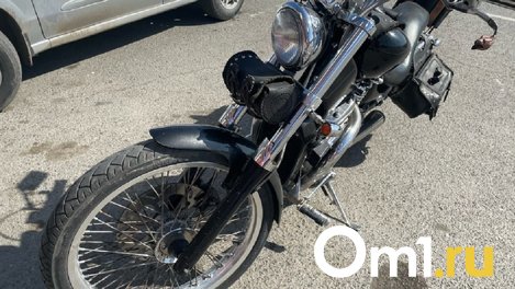 В Омске задержали пьяного мотоциклиста без водительских прав