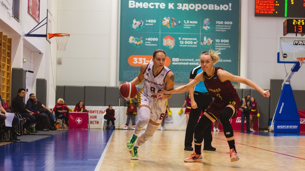 Омские баскетболистки «Нефтяника» выиграли у одной из лучших команд России