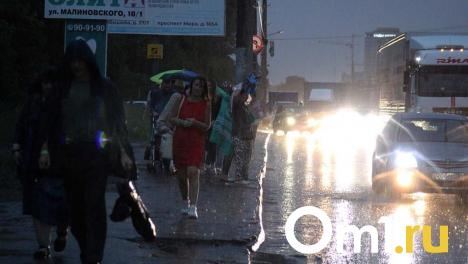 В Омской области на три дня объявлено штормовое предупреждение