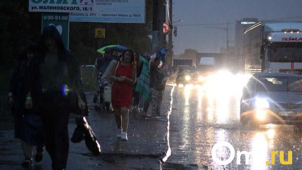 В Омской области на три дня объявлено штормовое предупреждение