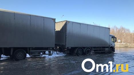 Большегрузам опять ограничат движение на трассе Тюмень – Омск