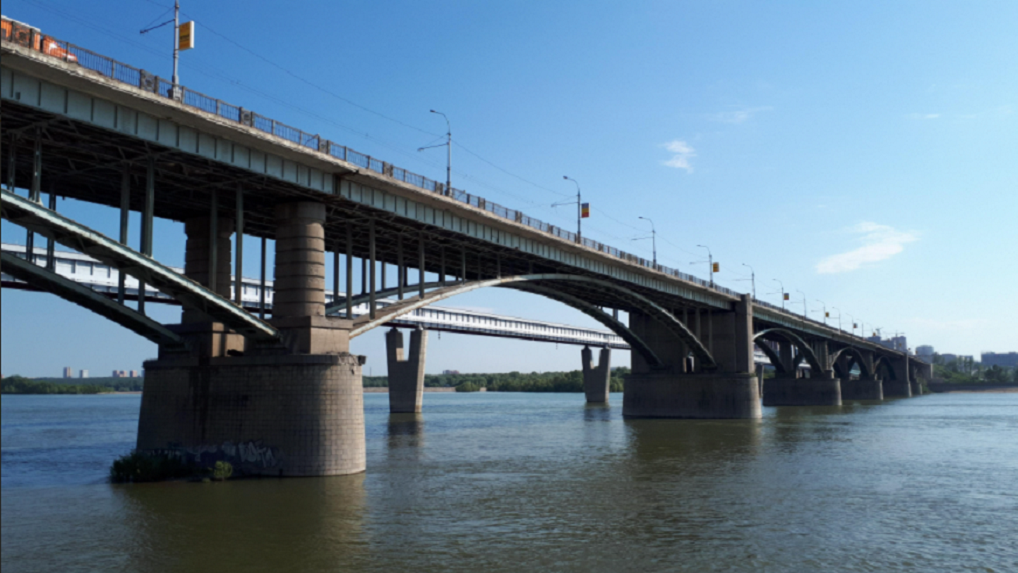 Дмитровский мост в новосибирске фото