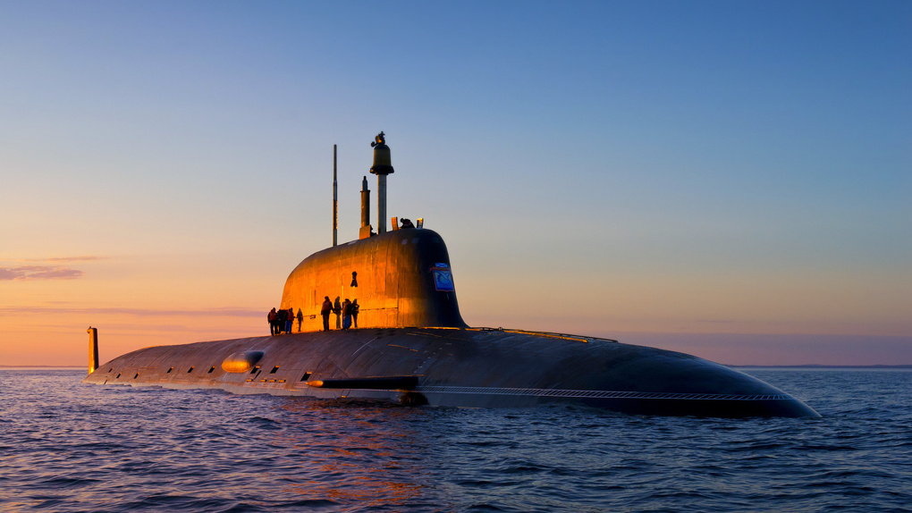 Атомную подводную лодку «Новосибирск» опустили на воду в Архангельской области