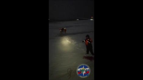 На льду Оби спасли замёрзшего новосибирца