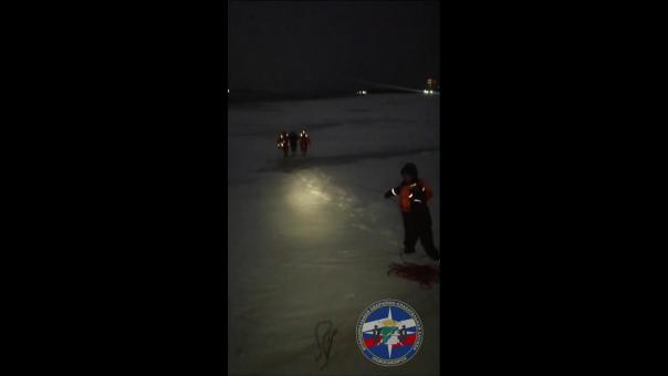 На льду Оби спасли замёрзшего новосибирца