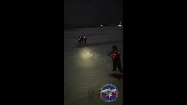 На льду Оби спасли замёрзшего новосибирца