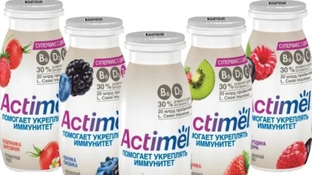 Кисломолочный напиток Actimel в России переименуют в Actimuno