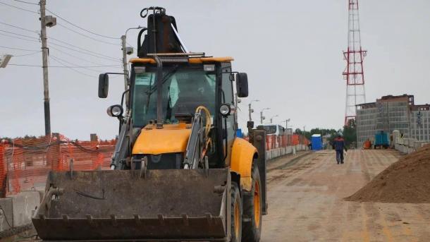 Половину моста у Телецентра в Омске откроют этой осенью