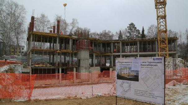Новое здание музыкальной школы строят в новосибирском Академгородке