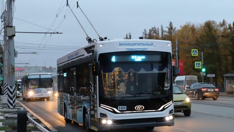 В мэрии Омска потратят миллиард рублей на новые троллейбусы для Левобережья