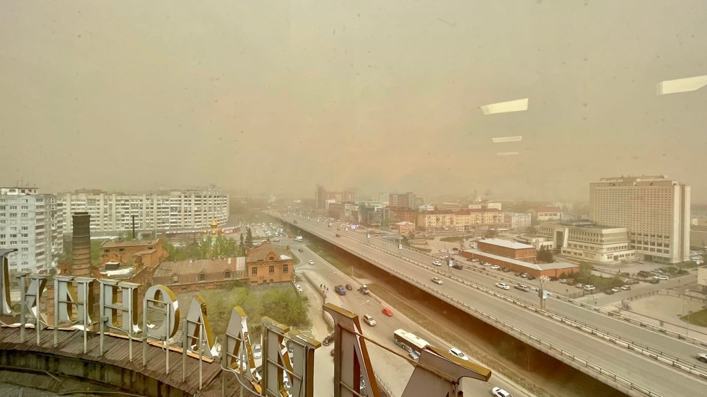 Омскую область уже сегодня может накрыть ещё одна пылевая буря