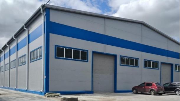 На севере города построили новый склад для металла