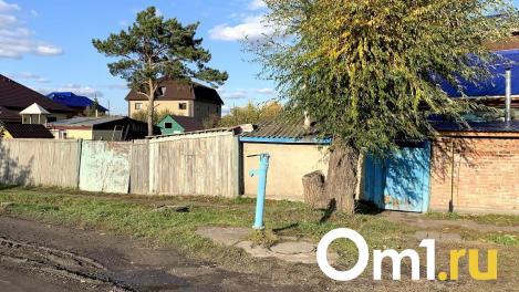 Жителей омского села отрезали от водопровода и оставили без колонок