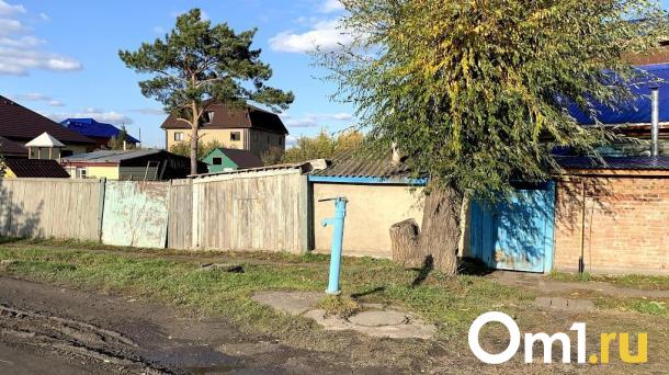 Жителей омского села отрезали от водопровода и оставили без колонок