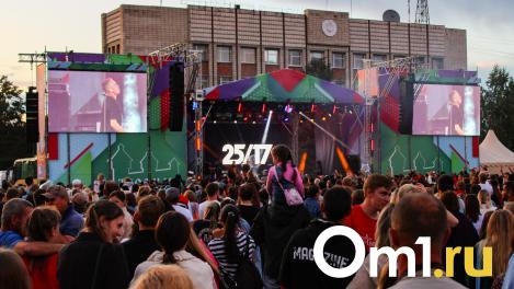 Группа «25/17» провела репетицию концерта в Омске