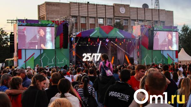 Группа «25/17» провела репетицию концерта в Омске
