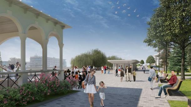 Стало известно, как будет выглядеть омская набережная Тухачевского после благоустройства