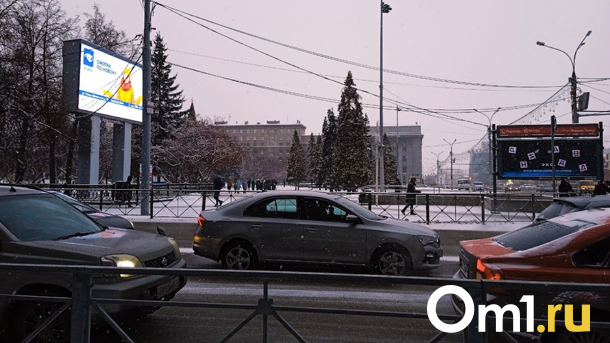 Вечером 22 декабря новосибирцы встали в 10-балльных пробках