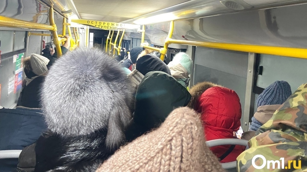 «Ребята, оттаиваем и платим за проезд»: новосибирские автобусы переполнены из-за мороза -30 градусов