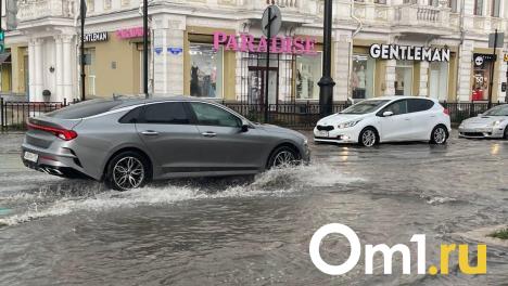 Прошедший накануне грозовой ливень в Омске поставил новый рекорд