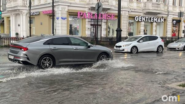 Прошедший накануне грозовой ливень в Омске поставил новый рекорд