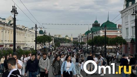 34 тысячи омичей провели выходные на пешеходном Любинском проспекте