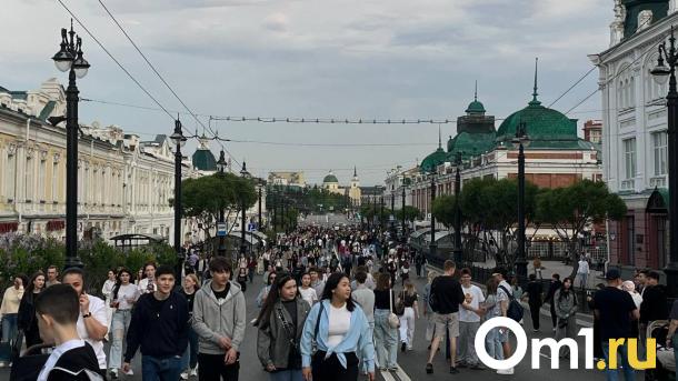 34 тысячи омичей провели выходные на пешеходном Любинском проспекте