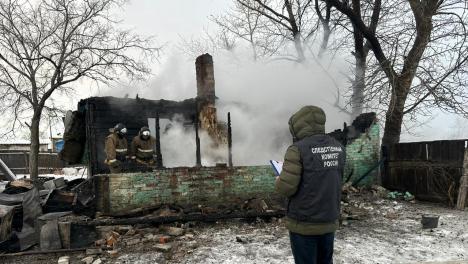 После гибели матери и детей при пожаре возбудили уголовное дело под Новосибирском