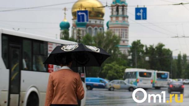 Как за десять суток: омичам рассказали, насколько мощный ливень накрыл город