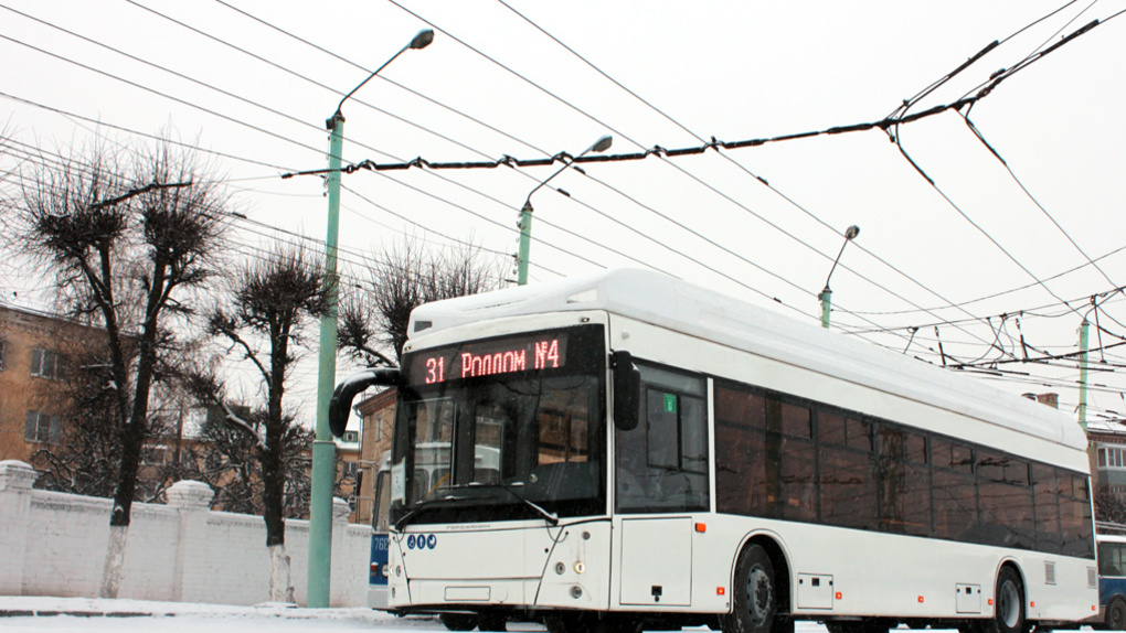 Бесконтактный троллейбус из Уфы протестируют в Новосибирске