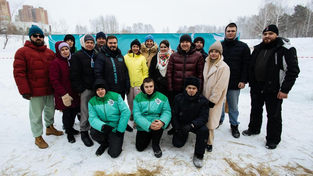 Партия «Новые люди» организовала для новосибирцев большой праздник на Крещение