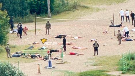 Вооружённые силовики устроили облаву на «волейболистов» в Новосибирске