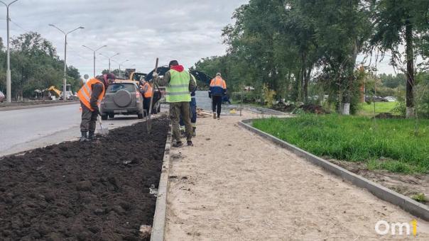 Дорогу к омскому аэропорту почти закончили