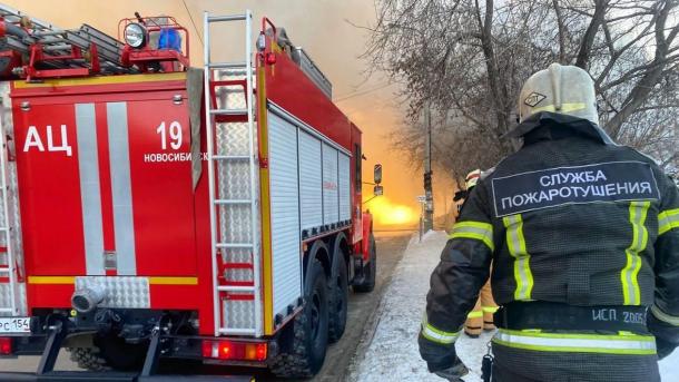 Огнеборцы потушили восемь пожаров за сутки в Новосибирской области