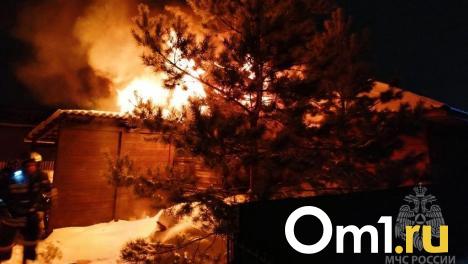 В один день в Омской области погибли два человека при пожаре