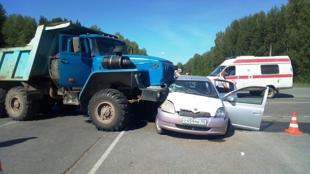 В Омской области произошло ДТП с пятилетним ребёнком