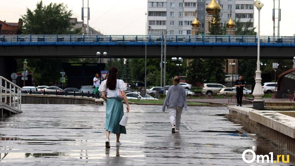 Школьные линейки в День знаний в Омске пройдут под дождём