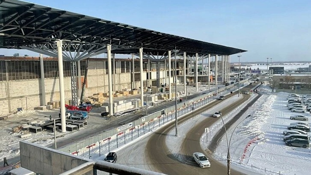 На 70% закончили строительство нового терминала новосибирского аэропорта Толмачёво