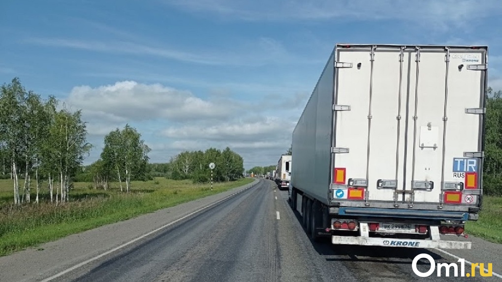 В Омской области запретят проезд фур по трём трассам