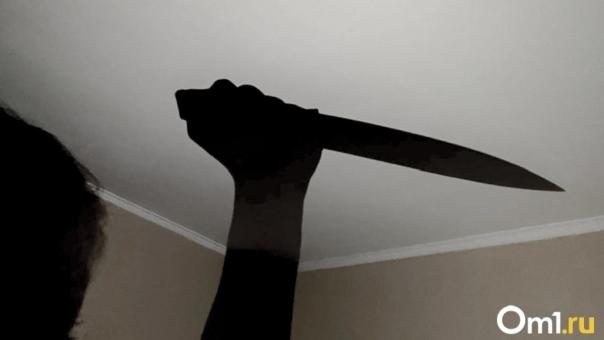 На улице Заозёрной молодая омичка вонзила нож в грудь своего знакомого